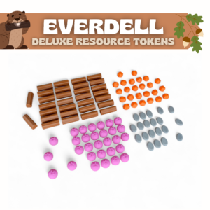 Deluxe 3D Resource Tokens for Everdell [x105 tokens] / Unofficial