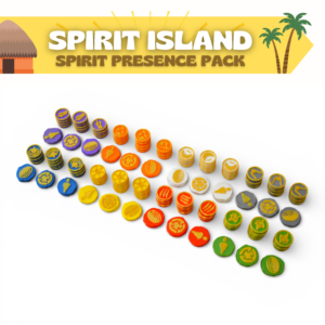 Spirit Island Deluxe Presence Tokens [x152 Pieces] / Unofficial