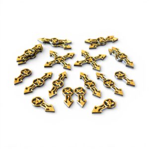 Arkham Horror LCG Path Arrow Tokens | 20 Pieces | 3D Printed Scenario Accessories